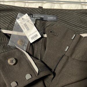 The Limited Boot Cut Pants in Dark Gray